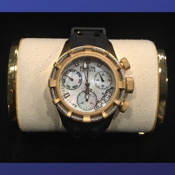 INVICTA RESERVE Bolt Z60 Watch (#30529) Stainless/MOP/Oyster Dial, 40mm, NWOB